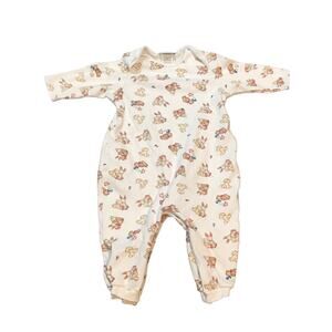 Vintage Carters If They Could Just Stay Little One Piece Sleeper Dog Bear Bunny